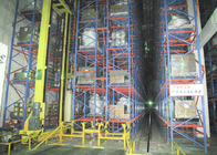 Rulolu Konveyör ASRS Palet Rafı 1,6m Yükseklik 600kg 1800kg Yükleme Kapasitesi