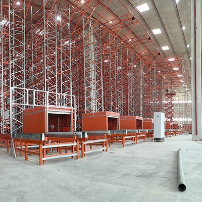 Turkish Racking ARSR Rack Sistemi Modüler Yapılı Otomatik Yüksek yoğunluklu Depolama ...